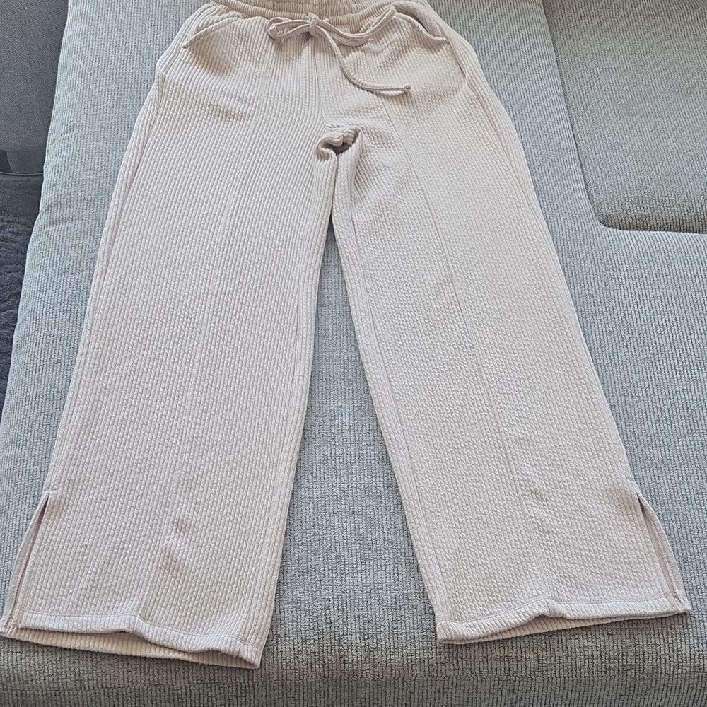 SO Cozy Cream Lounge Pants